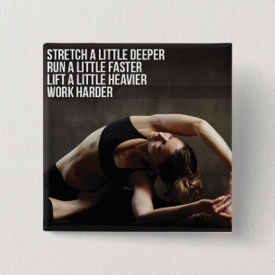 Chapa Cuadrada Motivación del entrenamiento de las mujeres