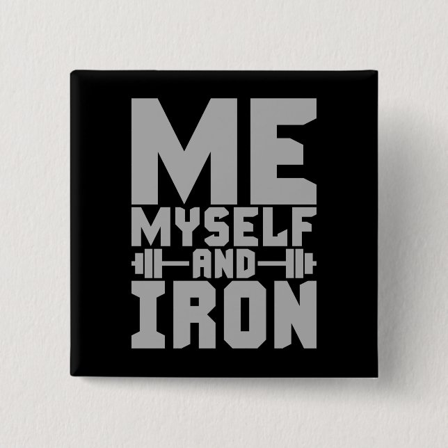 Chapa Cuadrada Motivación para la construcción de cuerpos - yo, y (Anverso)