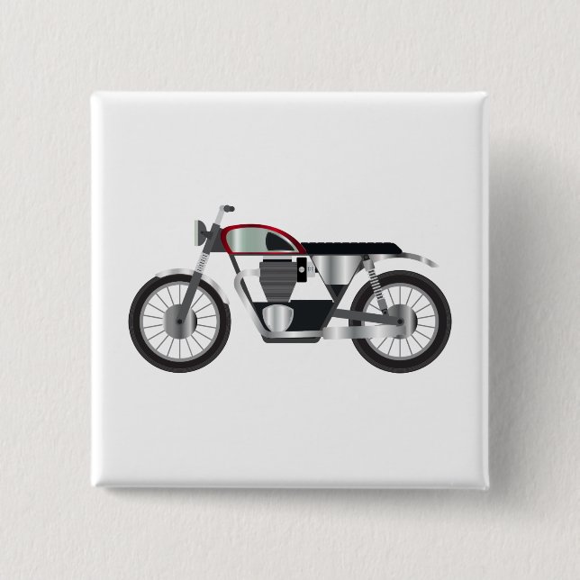 Chapa Cuadrada Motocicleta (Anverso)