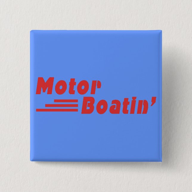 Chapa Cuadrada Motor Boatin (Anverso)