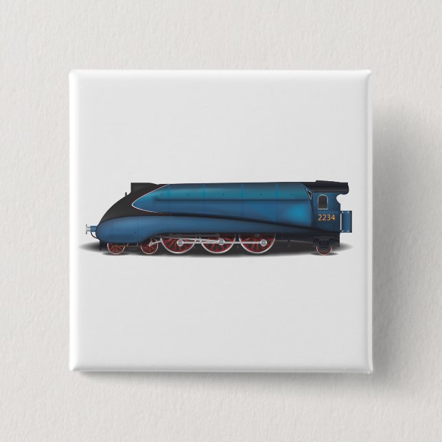 Chapa Cuadrada Motor de vapor (Anverso)