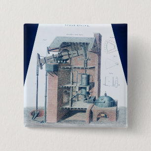 Chapa Cuadrada Motor de vapor atmosférico