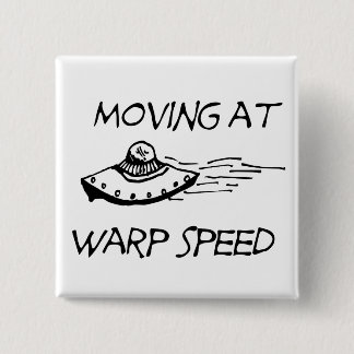 Chapa Cuadrada Moviéndose A La Velocidad De La Warp
