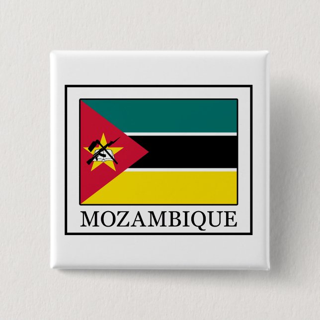 Chapa Cuadrada Mozambique (Anverso)