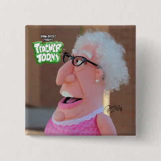 Chapa Cuadrada Ms Carrie Oki Button #3