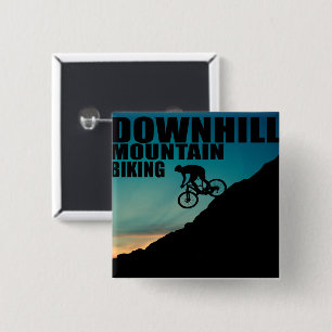 Chapa Cuadrada MTB Downhill Ciclismo de Montaña