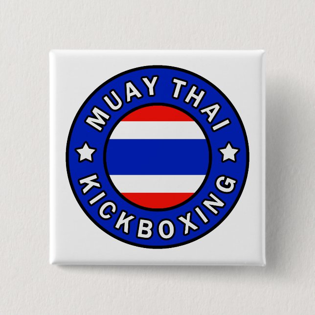 Chapa Cuadrada Muay Thai (Anverso)