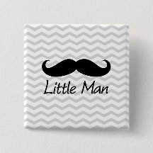 Muchachos lindos de Chevron del pequeño bigote del