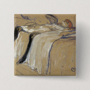 Chapa Cuadrada Mujer de Enrique de Toulouse-Lautrec el   que