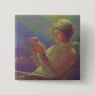 Chapa Cuadrada Mujer Reading, 1921