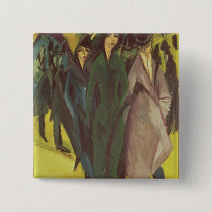 Chapa Cuadrada Mujeres en la calle, 1915