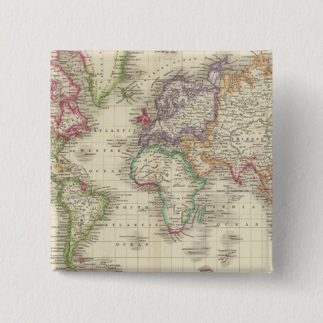 Chapa Cuadrada Mundo 9 (Anverso)