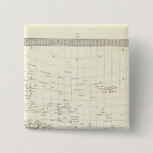 Chapa Cuadrada Mundo, proj gnomónico III Polinesia