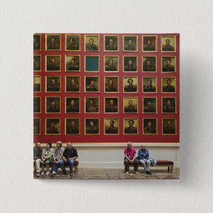 Chapa Cuadrada Museo del Hermitage, Sala 197, Galería de la Guerr