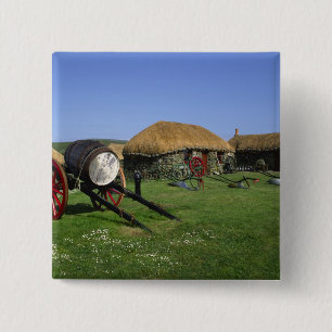 Chapa Cuadrada Museo Skye, Kilmuir, Isla de Skye, Tierras Altas,
