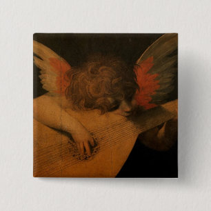 Chapa Cuadrada Músico Ángel