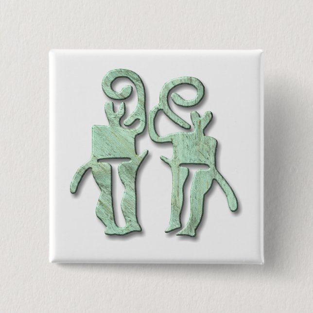 Chapa Cuadrada Músicos de cobre (Anverso)