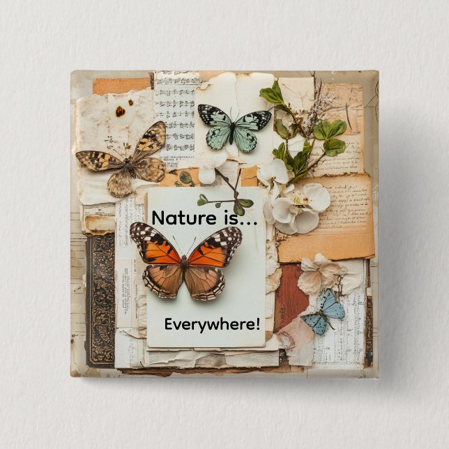 Chapa Cuadrada My Scrapbook (Anverso)