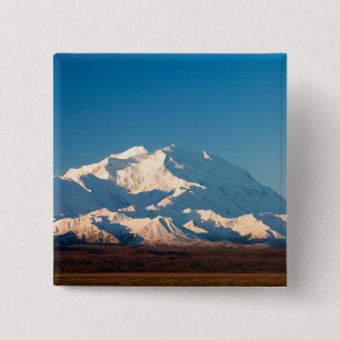Chapa Cuadrada N.A., EE. UU., Alaska. Mt. McKinley en Denali