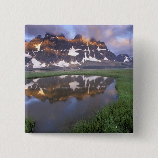 Chapa Cuadrada NA, Canadá, Alberta, Valle de Tonoquin. Jasper (Anverso)