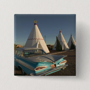 Chapa Cuadrada NA, EE. UU., Arizona, Holbrook Ruta 66, Wigwam