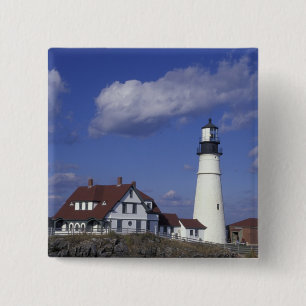 Chapa Cuadrada NA, EE.UU., Maine, cerca de Portland Head