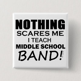 Chapa Cuadrada Nada me asusta a la banda de la escuela secundaria