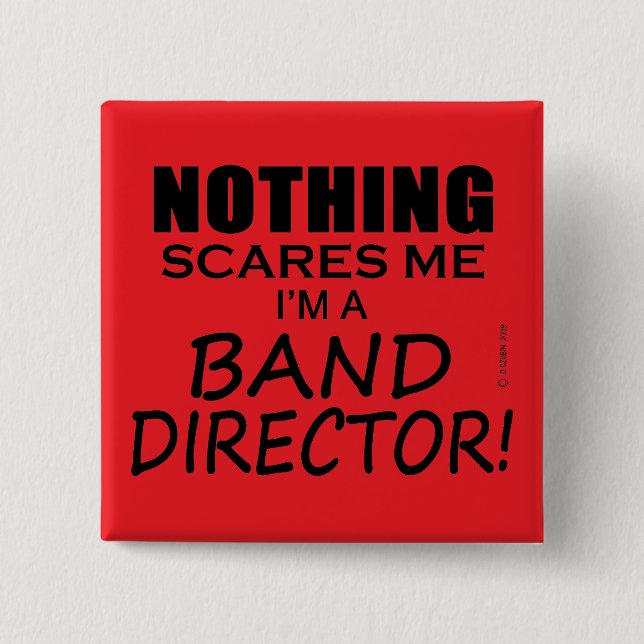 Chapa Cuadrada Nada me asusta, director de banda (Anverso)