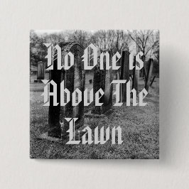 Chapa Cuadrada Nadie Está Sobre El Césped