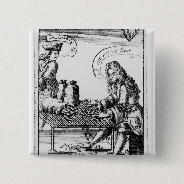 Chapa Cuadrada Naipes que conmemoran (Anverso)