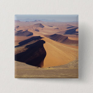 Chapa Cuadrada Namibia, el parque Namib-Naukluft. Vista aérea de