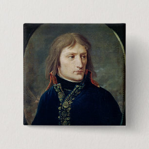 Chapa Cuadrada Napoleon Bonaparte como General-en-Jefe