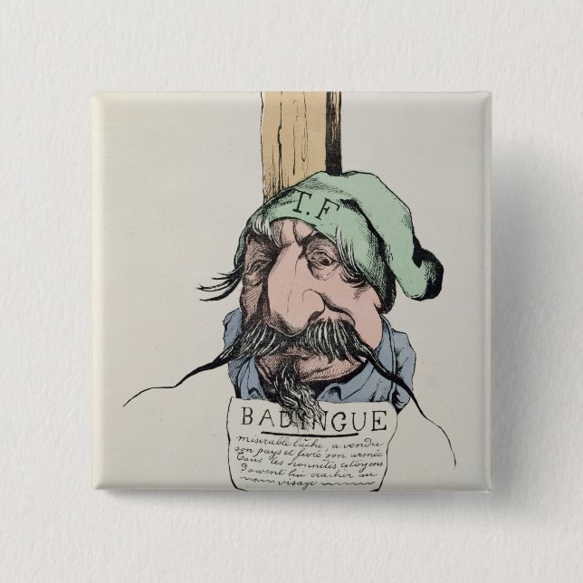 Chapa Cuadrada Napoleon le Petit' (Anverso)