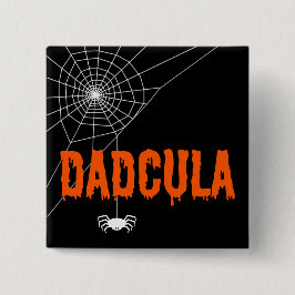 Chapa Cuadrada Naranja Dadcula Driding Font Spider Web