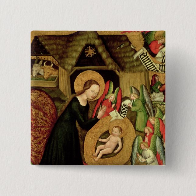 Chapa Cuadrada Natividad, c.1425 (Anverso)