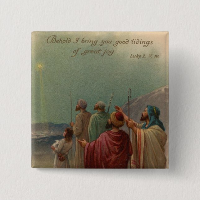 Chapa Cuadrada Natividad de los navidades (Anverso)