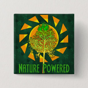 Chapa Cuadrada Naturaleza alimentada