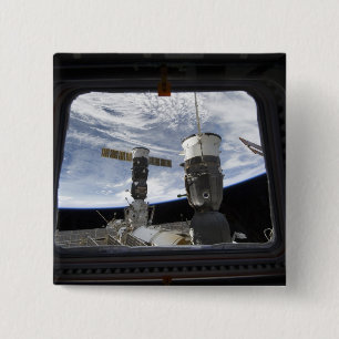 Chapa Cuadrada Nave espacial de dos rusos