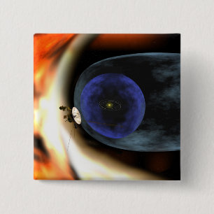 Chapa Cuadrada Nave espacial del viajero 2