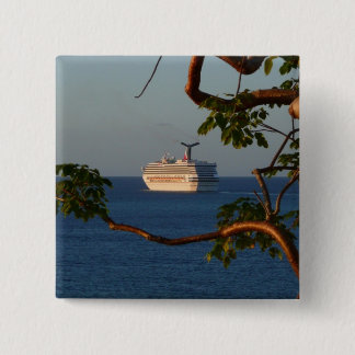 Chapa Cuadrada Navegar en las vacaciones de crucero Sunset I