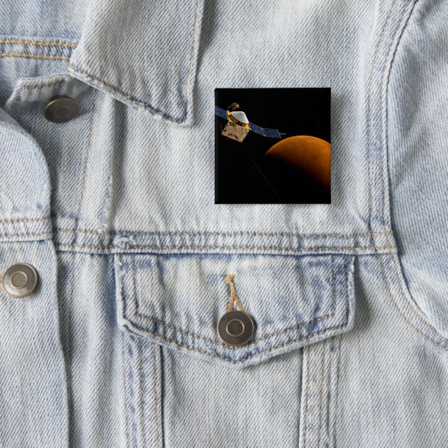 Chapa Cuadrada Naves espaciales de Maven. (In situ)