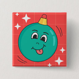 Chapa Cuadrada Navidades blobe cara sonrisa feliz personalizado r