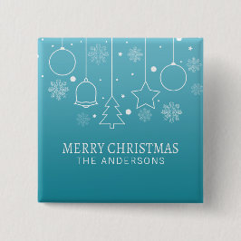 Chapa Cuadrada Navidades de nombres personalizados personalizados