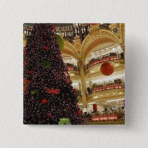 Chapa Cuadrada Navidades de París