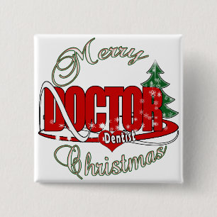 CHAPA CUADRADA NAVIDADES DENTIST MÉDICA
