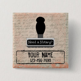 Chapa Cuadrada Necesita un teléfono de nombre personalizado con s