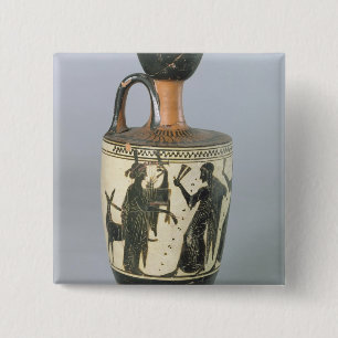 Chapa Cuadrada Negro-figura lekythos del ático