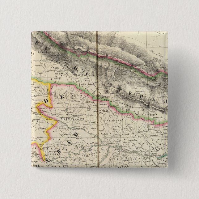 Chapa Cuadrada Nepal, Asia 83 (Anverso)