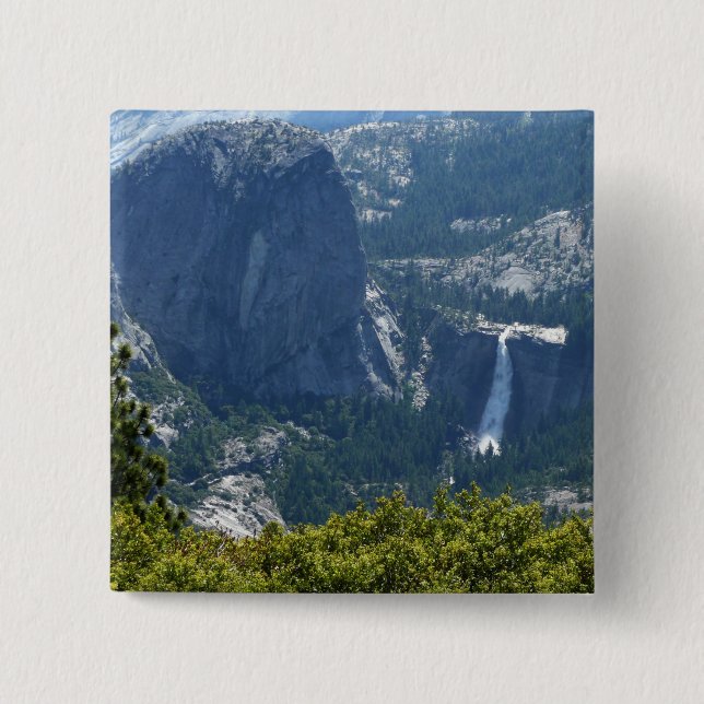 Chapa Cuadrada Nevada Falls desde el Panorama Trail (Anverso)