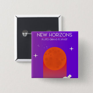 Chapa Cuadrada New Horizons Pluto Grand Flypass arte espacial.